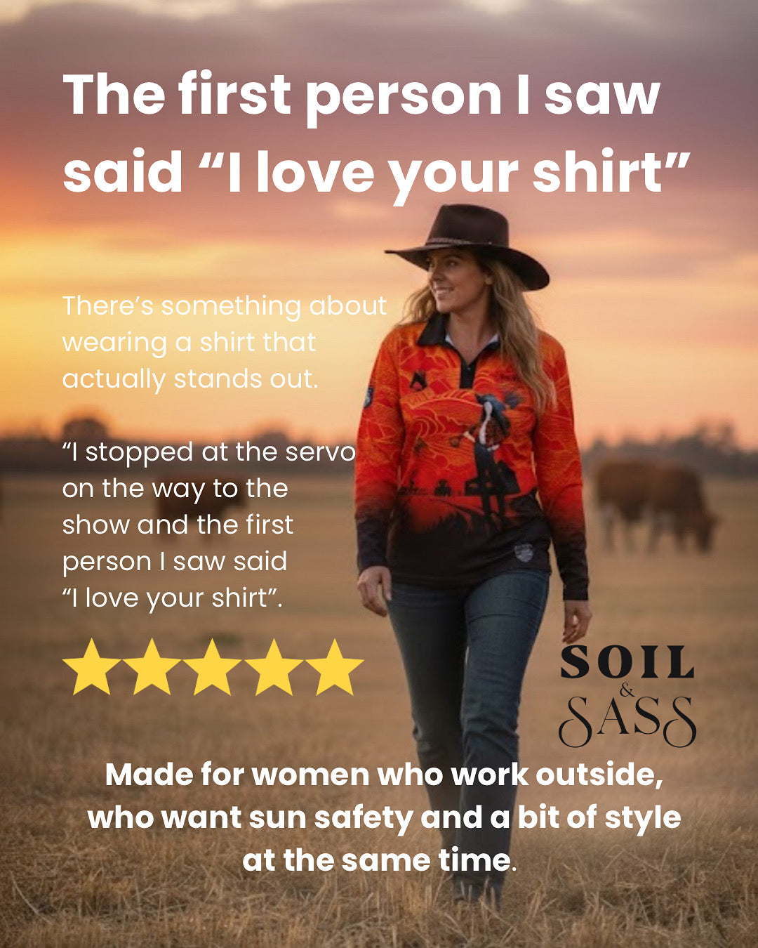 Homestead women’s farm shirt