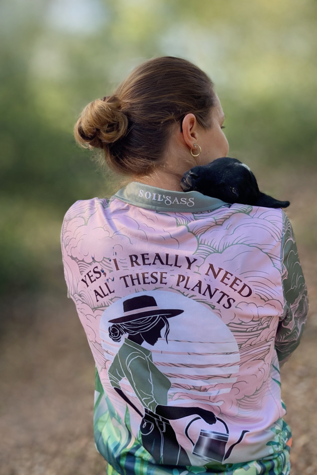 Plant life women’s gardening shirt