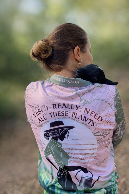 Plant life women’s gardening shirt