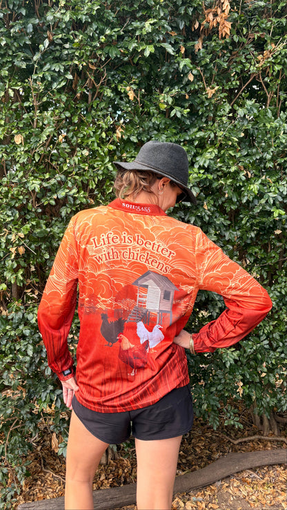 Feathered Friends women's sunsafe shirt **JULY Dispatch**